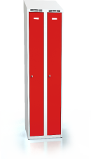 Cloakroom locker ALDUR 1 with sloping top 1995 x 500 x 500